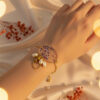Colourful charms anti-tarnish adjustable bracelet Colourful charms anti-tarnish adjustable bracelet