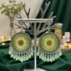 Light Green resin jhumka Light Green resin jhumka