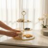 3-tier resin cookie and serving platter 3-tier resin cookie and serving platter