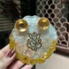 Ganesh Ji pearl resin pooja thali Ganesh Ji pearl resin pooja thali
